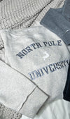 North Pole University Crew Sweatshirt