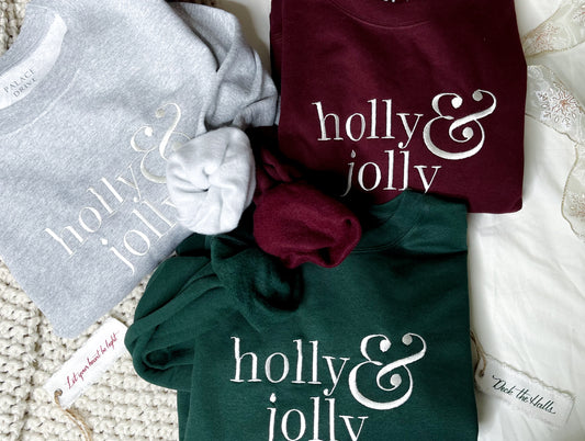 Holly & Jolly Crewneck Sweatshirt