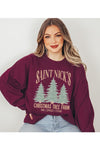 Saint Nick's Tree Farm Oversized Crewneck