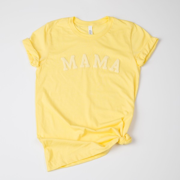 Embossed Mama Graphic Tee