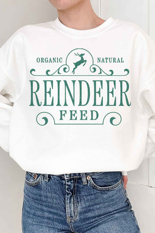 Reindeer Christmas Graphic Sweatshirt