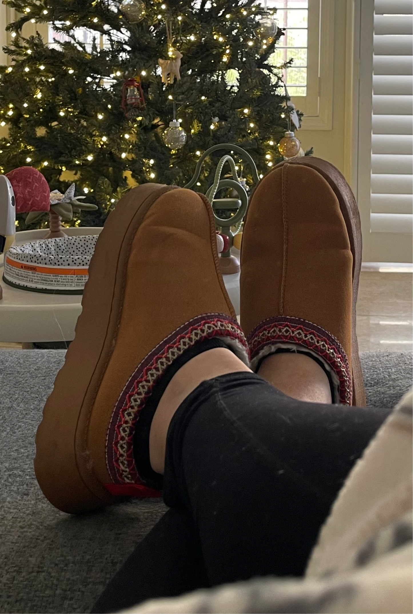 Chestnut Suede Boots with Plush Lining