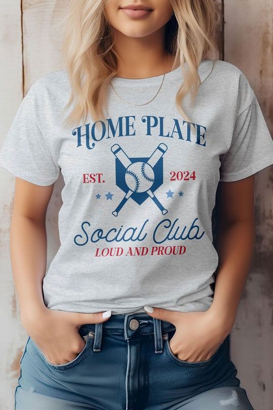 Home Plate Social Club Graphic Tee