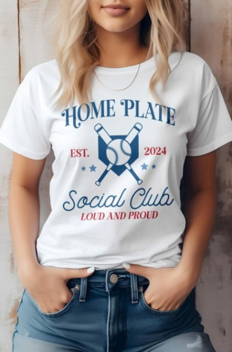 Home Plate Social Club Graphic Tee