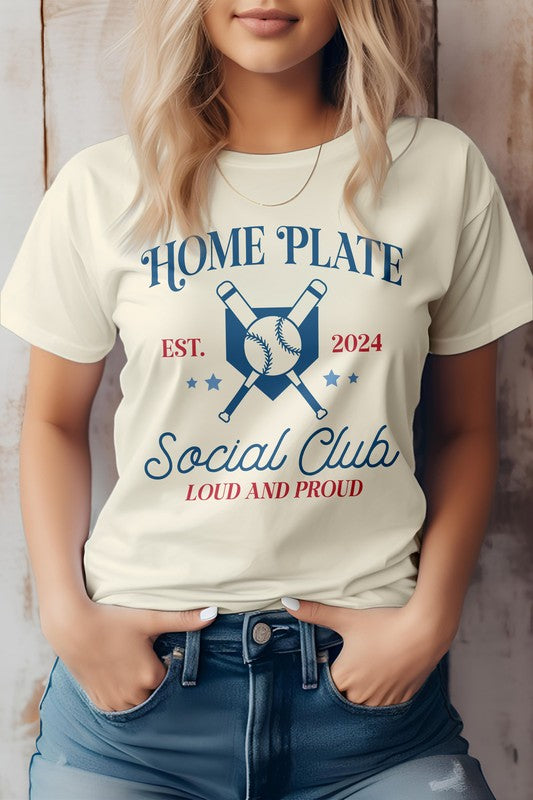 Home Plate Social Club Graphic Tee