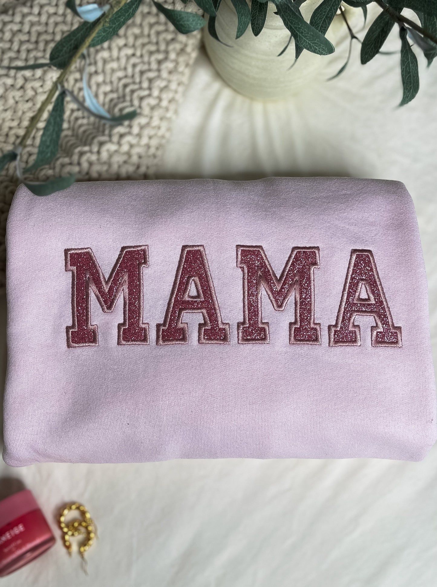 Glitter Mama Crewneck- Customizable